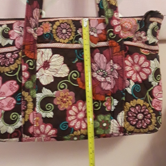 Vera Bradley Tote Bag Mod Floral Pink - Picture 7 of 9
